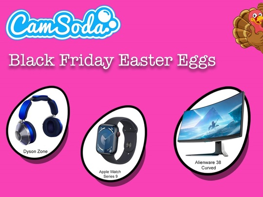 CamSoda Black Friday Easter Egg Prizes
