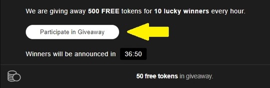 Save money at Stripchat with the Hourly Token Giveaways